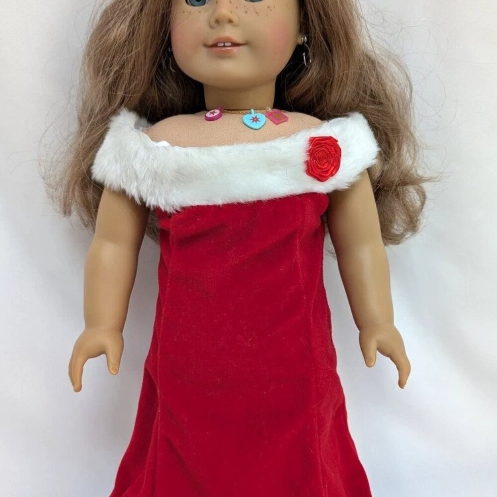 American Girl Doll 18" Truly Me Blue Eyes Blond Hair Freckles Light Skin